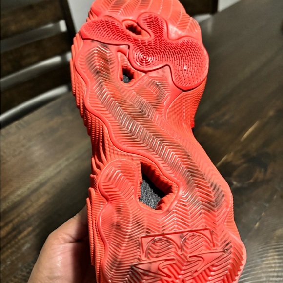 ADIDAS Red and Black Athletic Shoes - Picture 3 of 3